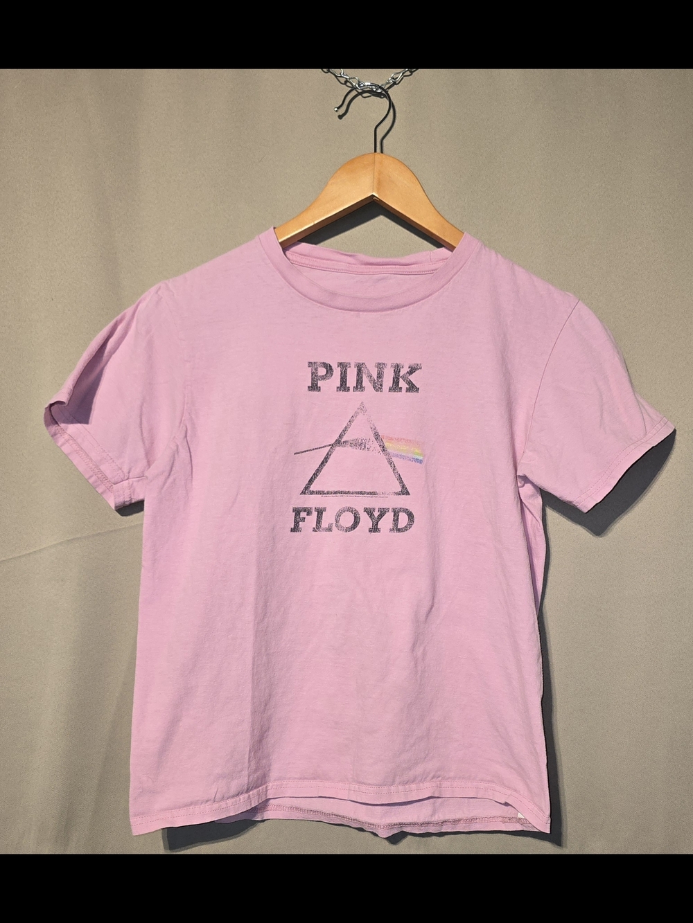 Pink Floyd Pink Short Sleeve Prism Logo Tee